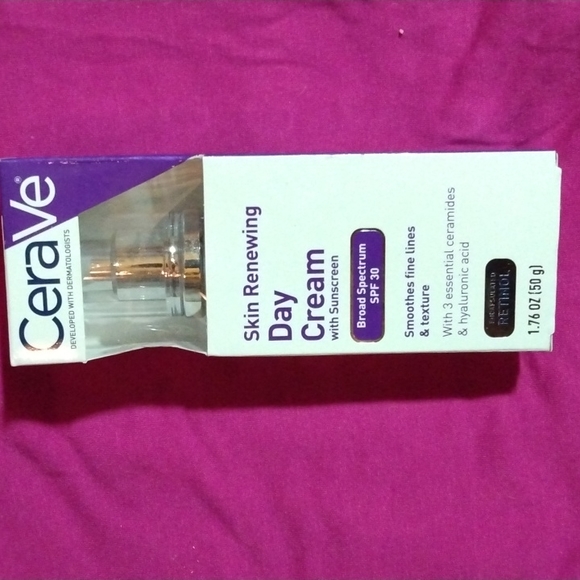(5) CeraVe eye cream, night exfoliating, retinol serum, daycream, night cream - Picture 6 of 7